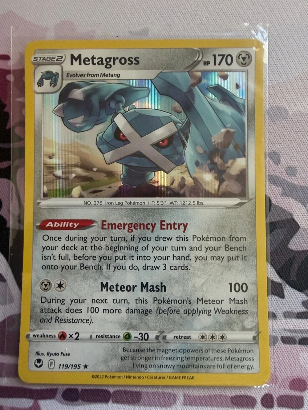 ⚙️ Beldum, Metang & Metagross Evolution Pokémon Lot | Holo Reverse Holo ✨5/$25✨